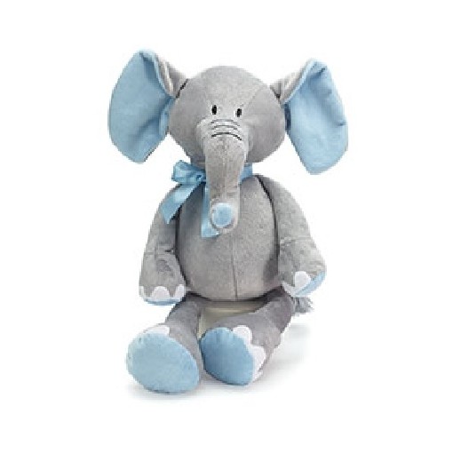 Gray Baby Boy Elephant Plush