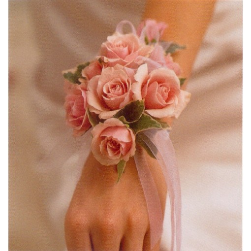 A Sweetheart Rose Wrist Corsage