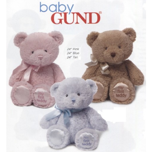 LARGE GUND     "My First Teddy" Teddy Bears