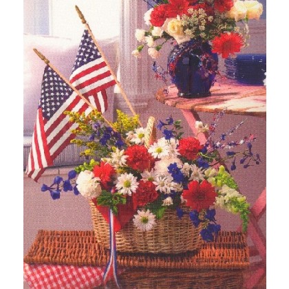 Our "Old Glory Meets Betsy Ross" Bouquet