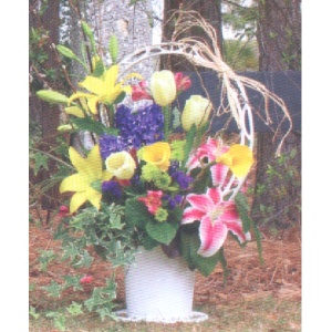 Our Heartstrings Funeral Basket