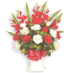 Our Silk  Permanent Funeral Basket