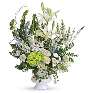 Our "Tender Thoughts are Treasured" Designer Urn