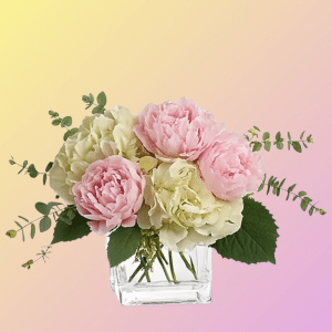 Mom's Pretty Pastel Peonies Bouquet