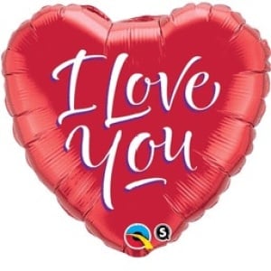 "I Love You" Mylar Balloon