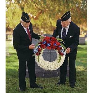 Glory Glory Patriotism Wreath