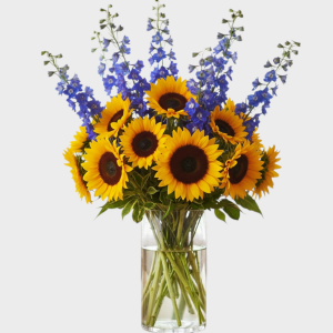 Our "Heather Hills" Sunflower Bouquet